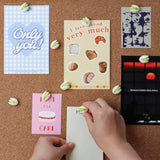 20Pcs Pistachio Push Pins & Thumb Tacks For Bulletin Boards, Cork Boards, Wall Maps, Photos Wall– Cute Decorative Office Organisation, School Supplies, Home Decor, Christmas Decoration
