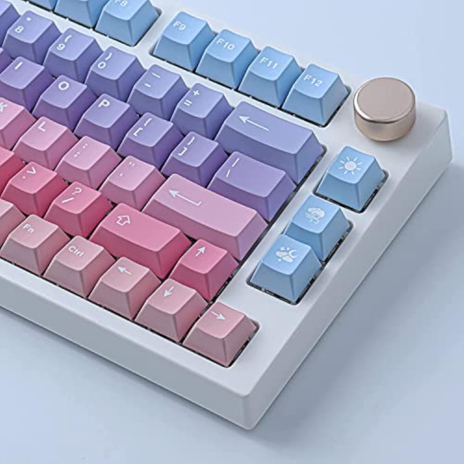 Pbt Keycaps, 129 Keys Dye Sublimation Cherry Profile Keycaps With 6.25U Spaceb