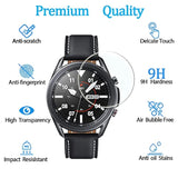 Tempered Glass Protector For Samsung Galaxy Watch3 (45Mm)-Anti-Fingerprint, Anti-Scratch,2.5D 9H Hardness [4 Pack] Hd Screen Protector Compatible With Samsung Galaxy Watch3 (45Mm)