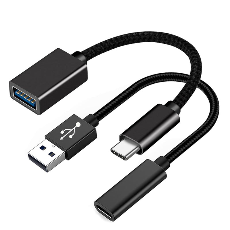 Usb C To Usb & Usb To Usb C Adapter Cable,Usb A To Usb C+Type C To Usb Adapter