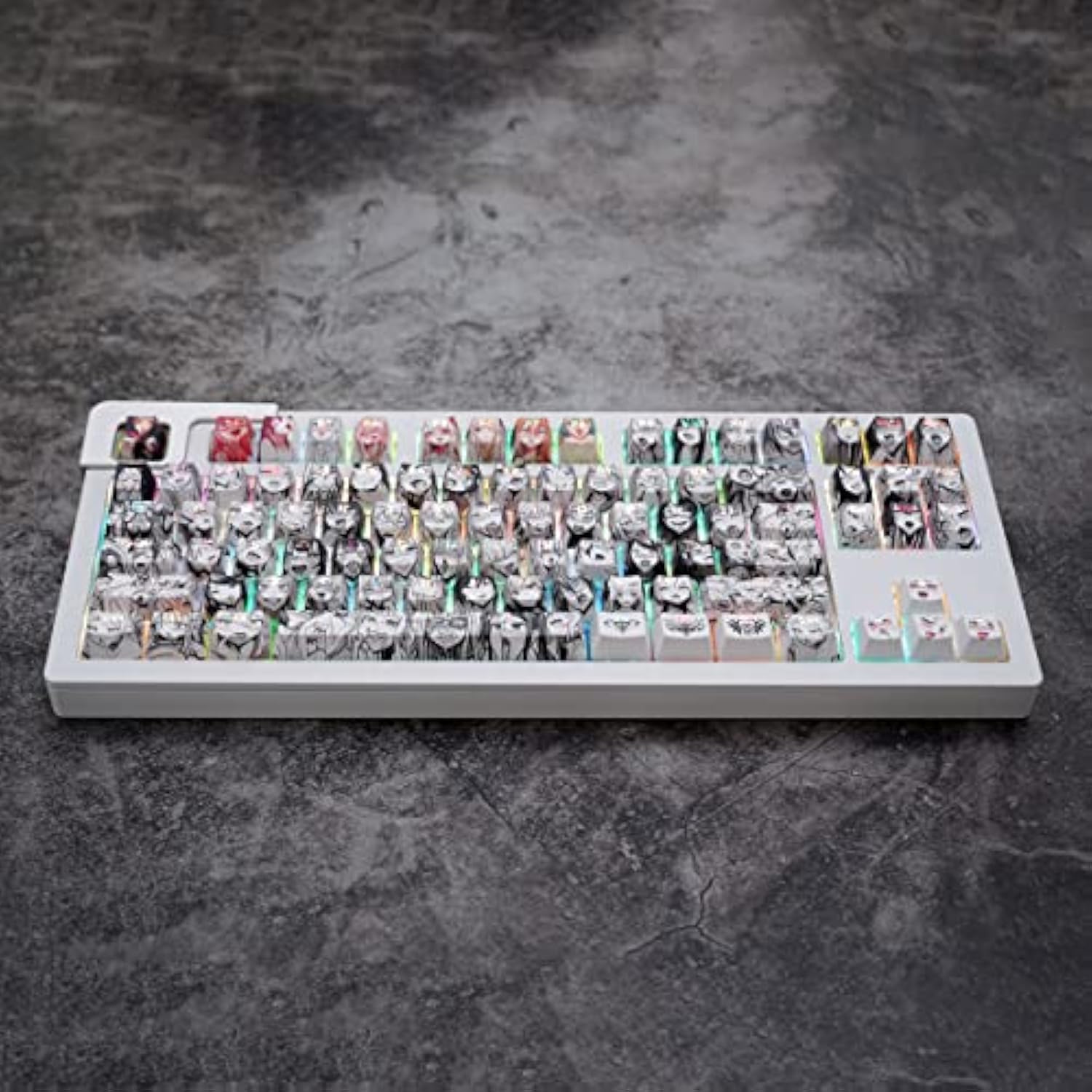 Translucent Keycaps Pbt Dye Sublimation Oem Profile 108 Keycap Set Japanese An