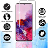 Screen Protector [2-Pack] For Samsung Galaxy S20 5G / S20 5G Uw, Tpu Screen Protector Film [Not Glass][Support Fingerprint Unlock] Easy Installation Tool, 3D Curved Coverage Touch Sensitive