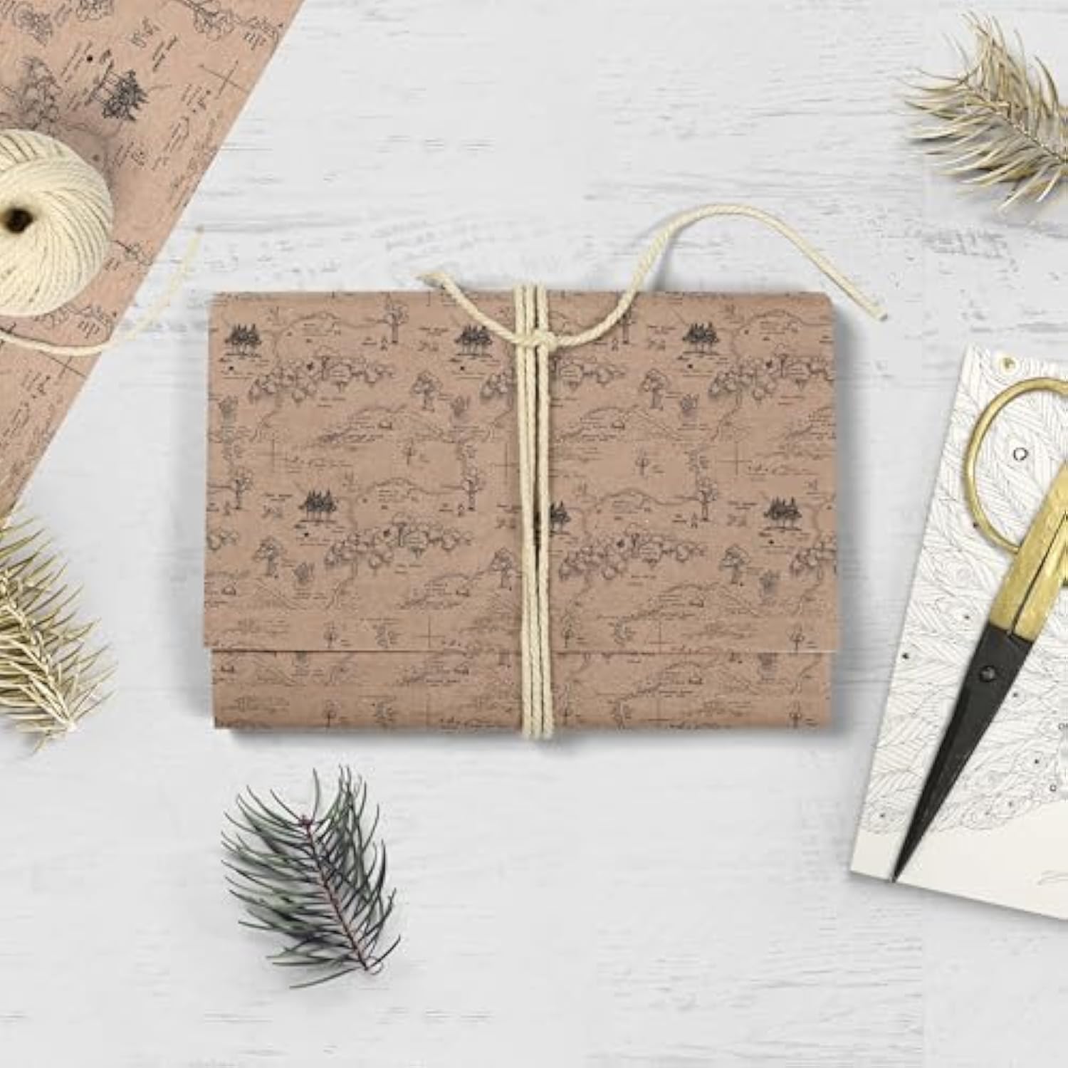 Winnie Wrapping Paper For Baby Shower, The Pooh Birthday Decoration, Winnie Gift Wrapping Paper,Winnie Baby Shower Decorations- 5 Pack (29.5 X 19.7In), Classic Bear Gift Wrap For Birthdays, White