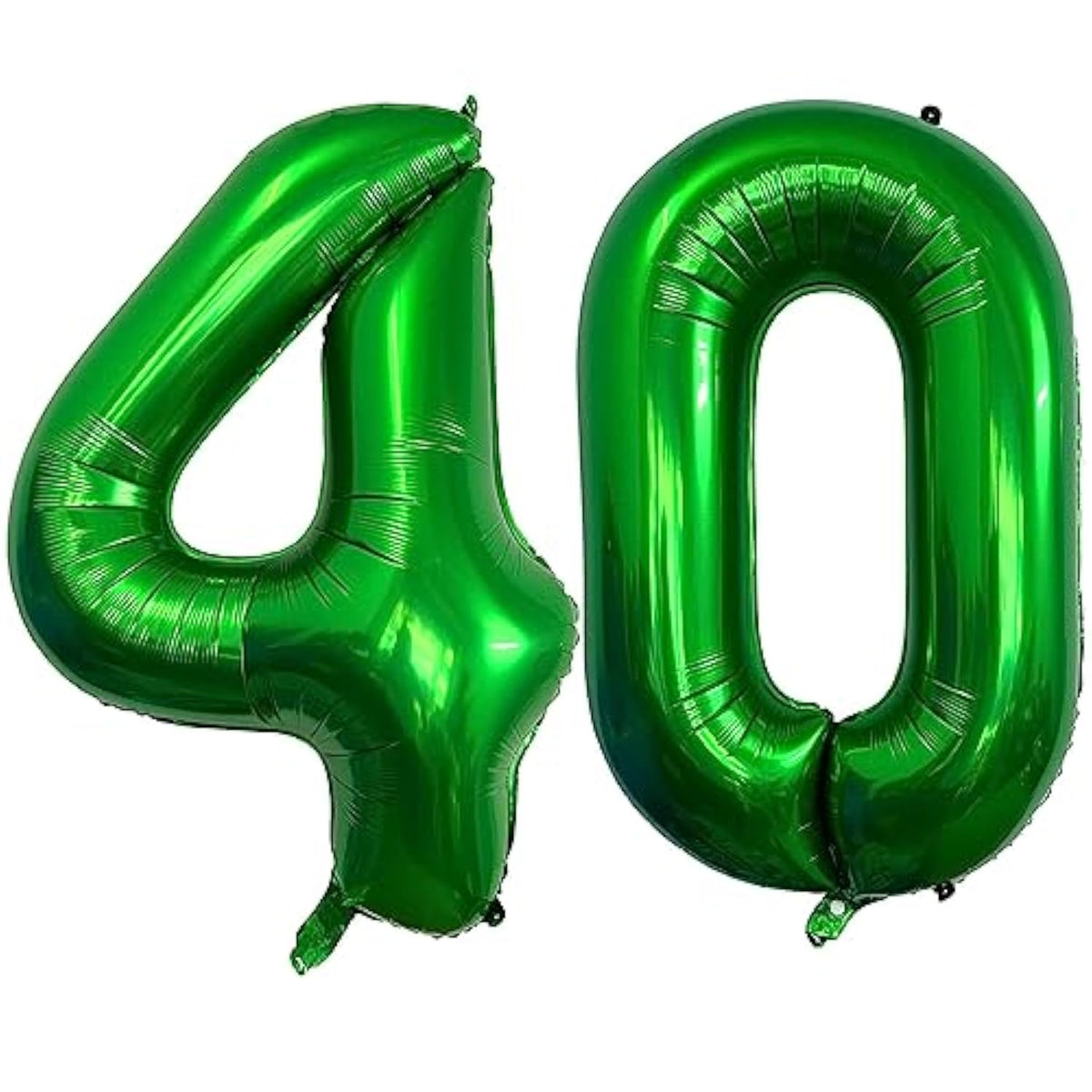Number 40 Dark Green Balloons 40 Inch Giant Green 40 Numer Foil Helium Balloons For 40Th Dark Green Birthday Party Supplies 40Th Anniversary Events Decorations