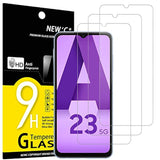 3 Pack Designed For Samsung Galaxy A23 4G, Samsung Galaxy A23 5G Screen Protector Tempered Glass, Case Friendly Anti Scratch Bubble Free Ultra Resistant