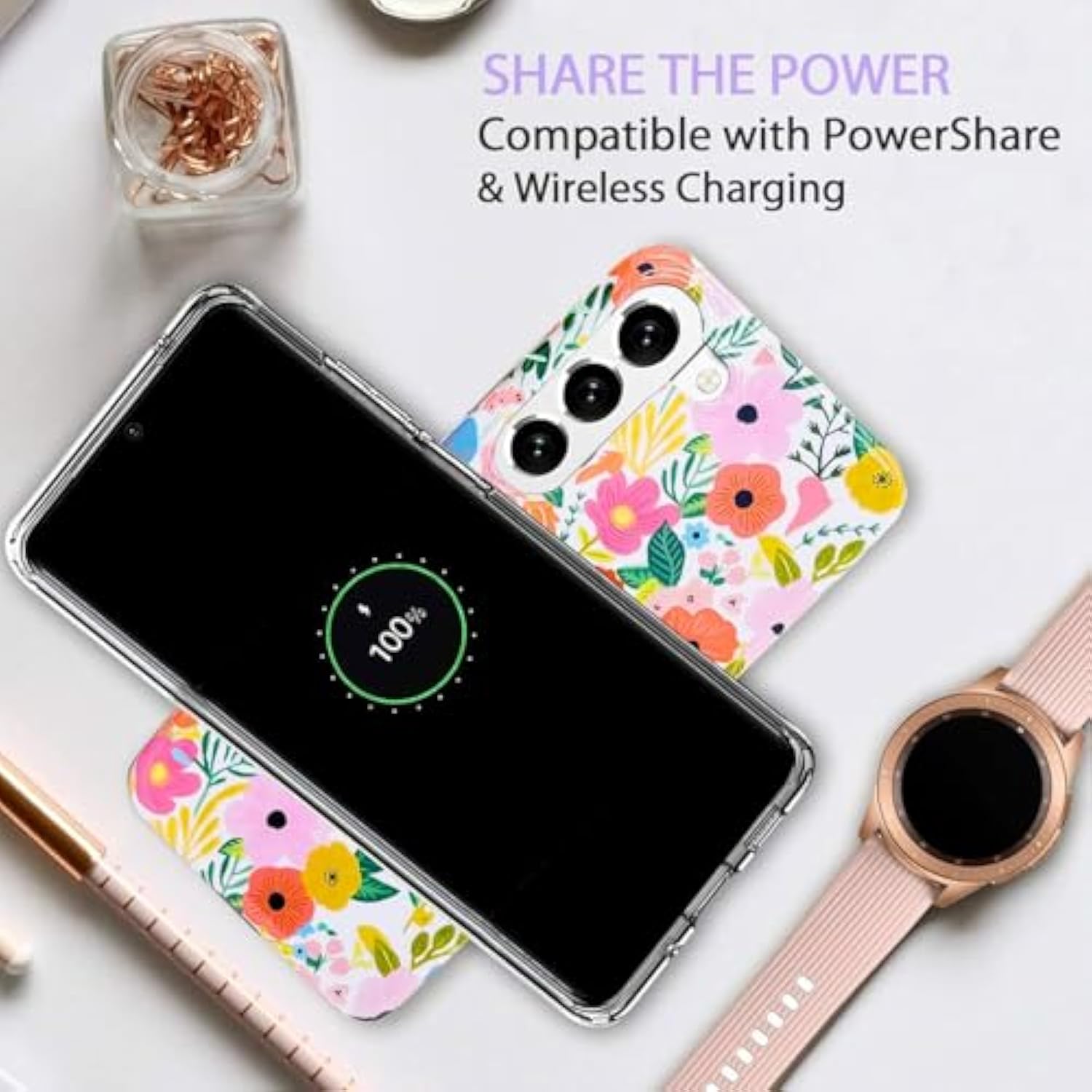 Samsung Galaxy S22 Plus Translucent Clear Soft TPU Bumper Drop Protective Case