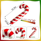 Christmas Balloon Garland Arch Kit, 120 Pcs Red Green Pink Balloon Arch Kit With Xmas Candy Cane Elk Candy Foil Balloons Perfect For Xmas Christmas Holiday New Year Birthday Party Supply Decorations