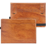 Tytx Compatible With Macbook Pro Genuine Leather Case 13 Inch 2016-2022 (A1989 A1706 A1708 A2159 A2289 A2251 A2338 M1 M2) Laptop Sleeve Protective Folio Book Cover, Genuine Brown