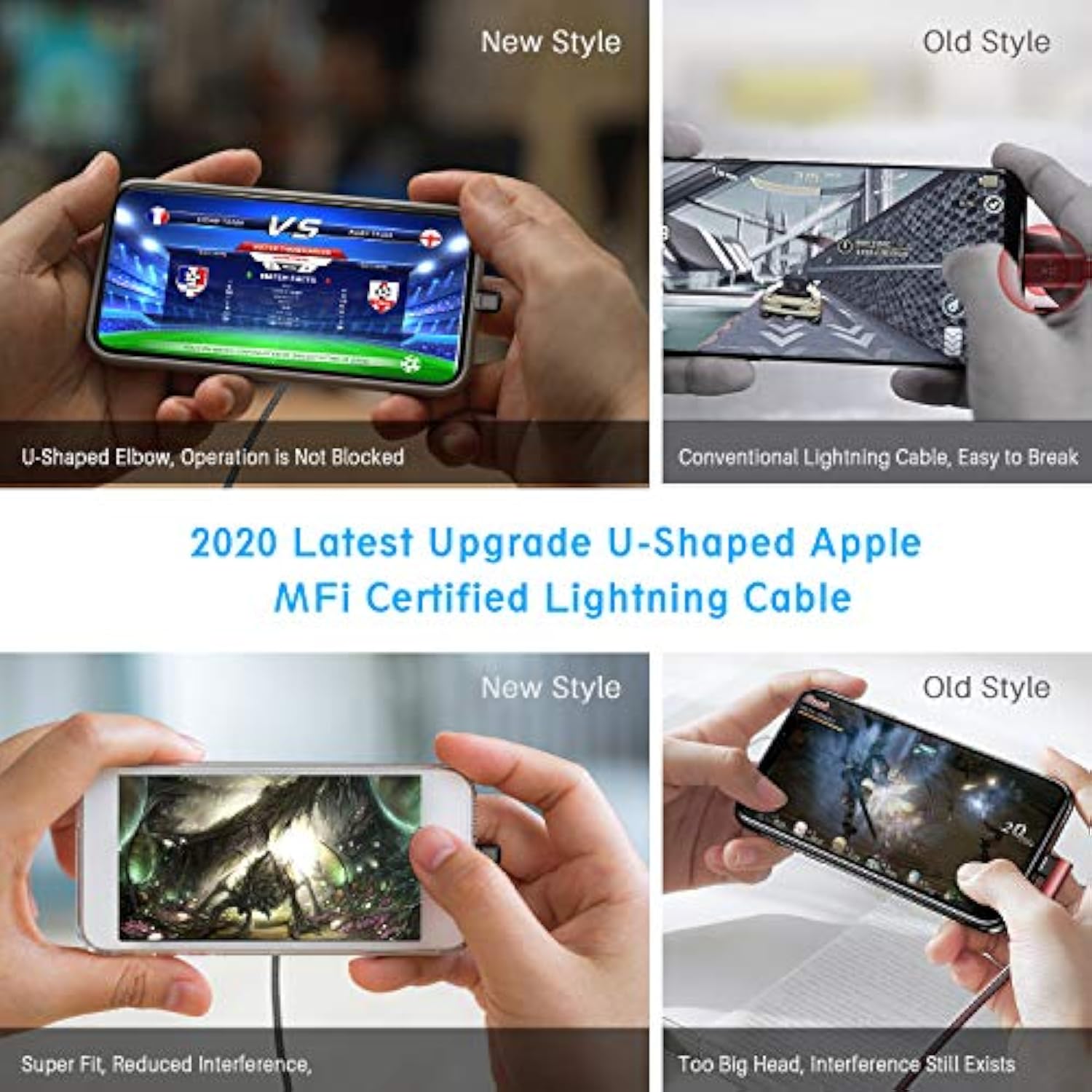 3Pack 90 Degree Iphone Charger 10Ft,Apple Mfi Certified 10 Feet Usb A To Lightning Cord Long,Nylon Right Angle 10 Foot Charging Cable For Apple Iphone 14 Pro Max/14 Plus/13 Pro/12 Mini/11/X/Xs/Xr/Ipad