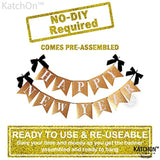 Gold Glitter Happy New Year Banner 10ft 2026 NYE Party Decor
