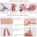 Dusty Pink And Sage Green Baby Shower Decorations Welcome Baby Girl Floral Backdrop Retro Pink Sage Green Gold Balloons Dusty Rose Pompoms Tassel Garland For Girl Birthday Baby Shower Decor