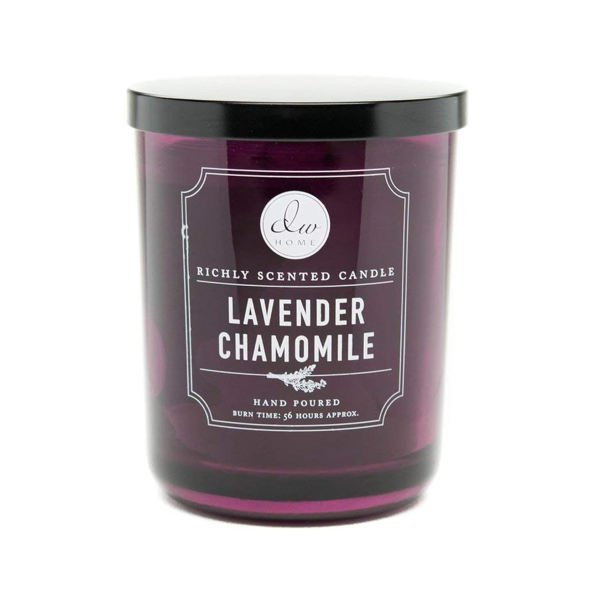 Medium Single Wick Candle, Lavender Chamomile