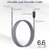 Rca To Speaker Wire Adapter, 2 Pack 6.6 Ft, Speaker Wire Rca Male Plug Jack Co