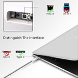 6Ft Usb C To Usb B Cable Nylon Braided Printer Scanner Cord With Metal Connector Compatible With Macbook Pro, Aio, Brother, Hp, Canon, Samsung Printers, And More (1.8M, Gray)