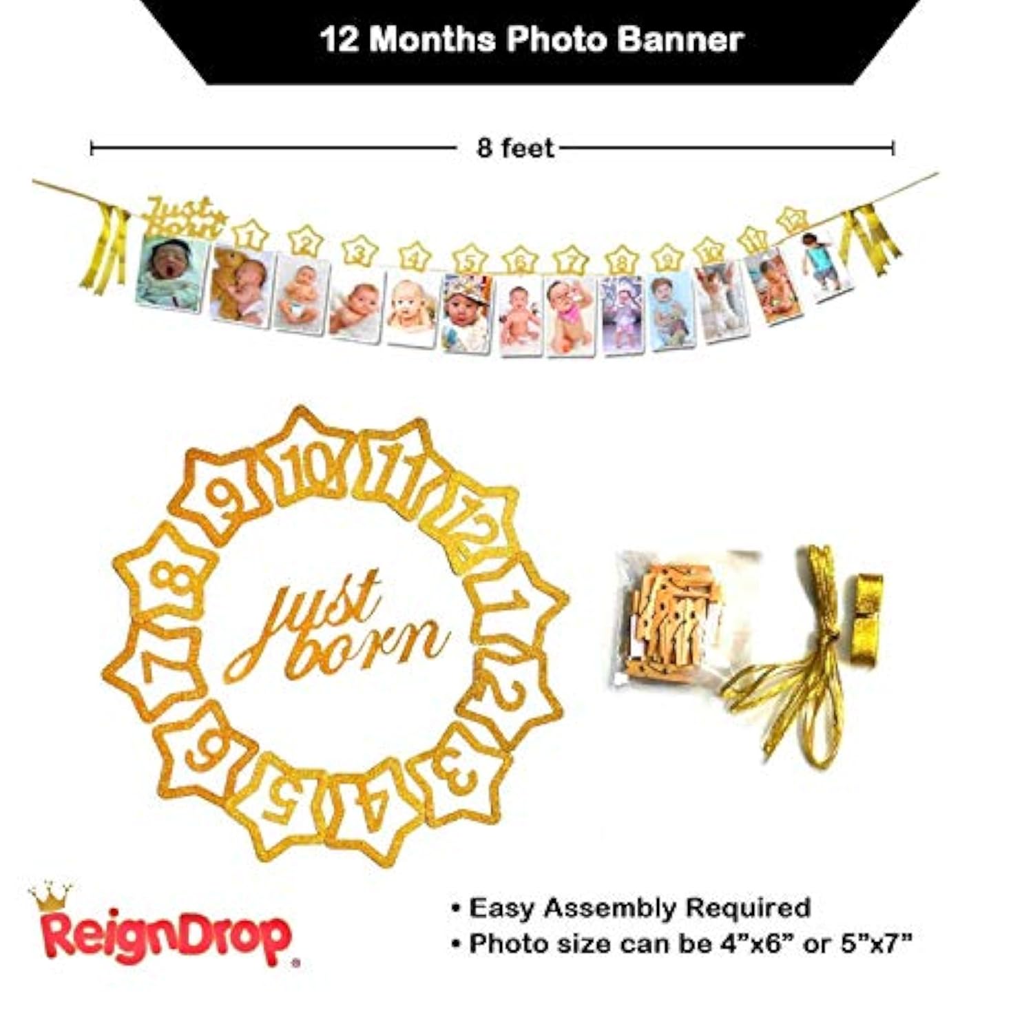 Baby Boy 1St Birthday Decorations Set – First Birthday Party Supplies