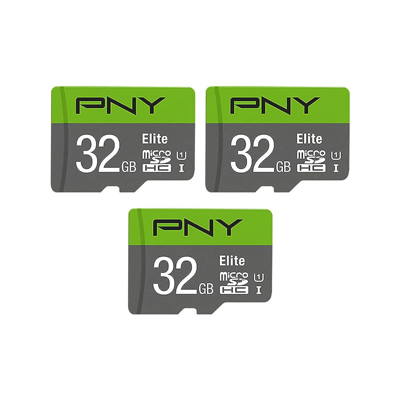 32GB Elite microSDHC 3-Pack, 100MB/s, Class 10, U1, Full HD, UHS-I