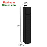 Christmas Wrapping Paper Storage Containers,30 Inch Gift Wrapping Organizer Storage,Fits 9 Standard Rolls Of Wrapping Paper,600D Breathable Fabric, Square