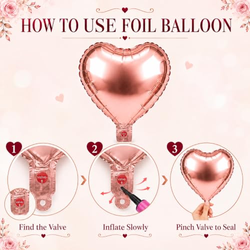 Burgundy Pink Balloon Arch Kit Birthday Decorations, 131 Balloons