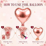 Burgundy Pink Balloon Arch Kit Birthday Decorations, 131 Balloons