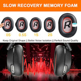 Replacement Ear Pads For Plantronics Voyager 8200 Uc, Earpads Cushions Compatible With Plantronics Backbeat Pro 2 Wireless Headphones, Premium Protein Leather Softer Memory Foam Noise Canceling