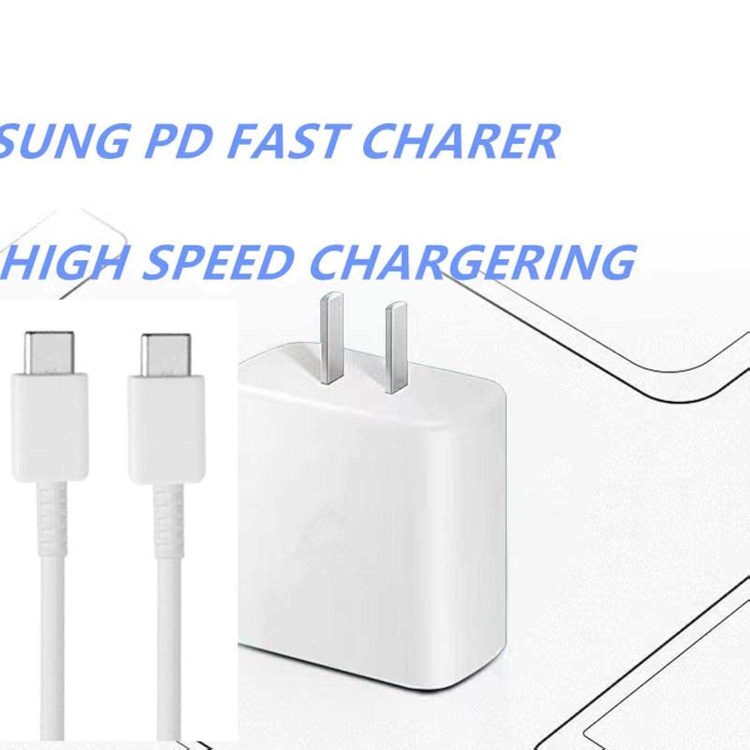 For Samsung Super Fast Charger,Samsung Charger Fast Charging Block,3Pack 20W Usb C Wall Charger,10Ft Quick Usbc Cable For Samsung Galaxy S20 Ultra/S24/S23/S22/S21/S20/A14/A54/Z Fold 6/5/Z Flip 6/5