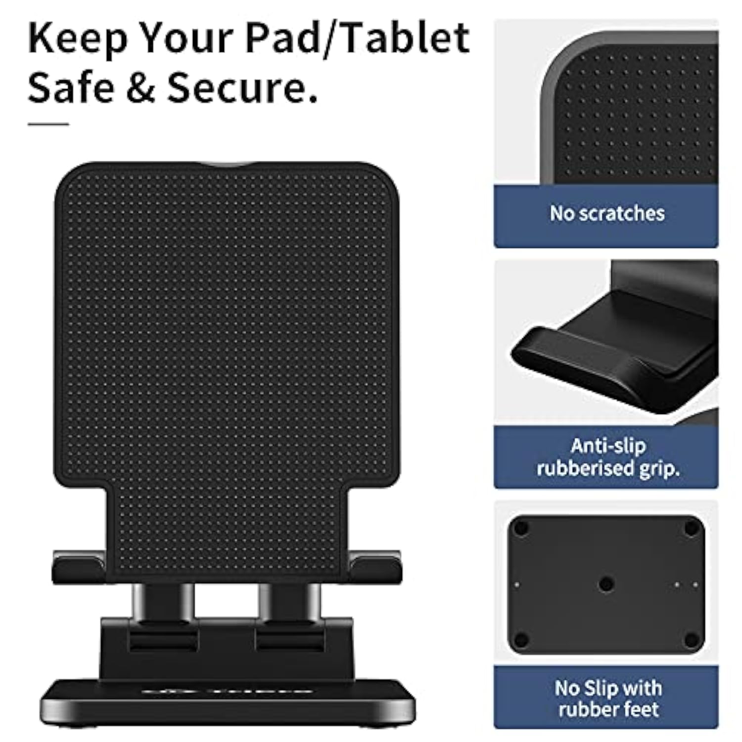 Super Sturdy Tablet Holder For Desk Compatible With Ipad Tablets Portable Monitor 7 15 6