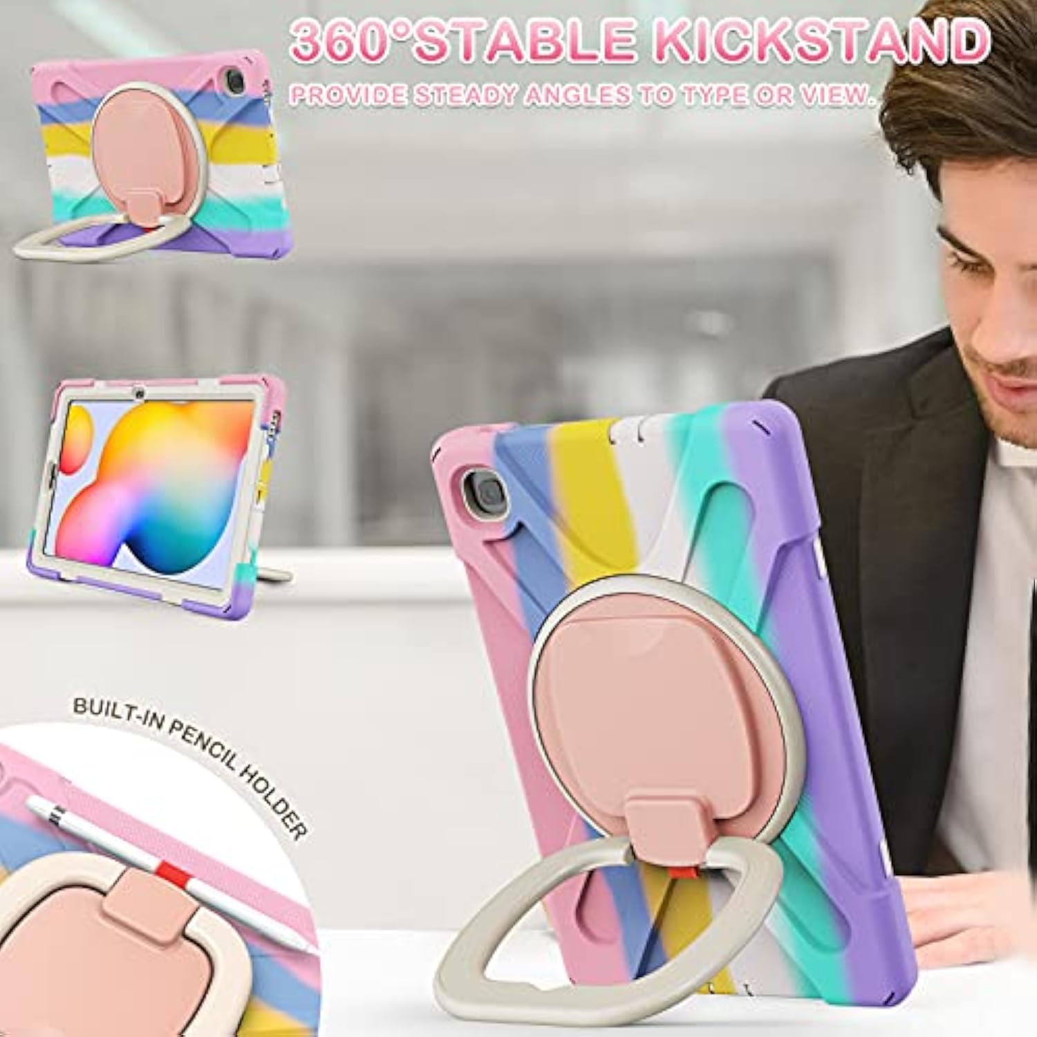 Samsung Galaxy Tab S6 Lite Case 10.4 Inch 2022/ 2020 (Sm-P610/Sm-P613/Sm-P615/