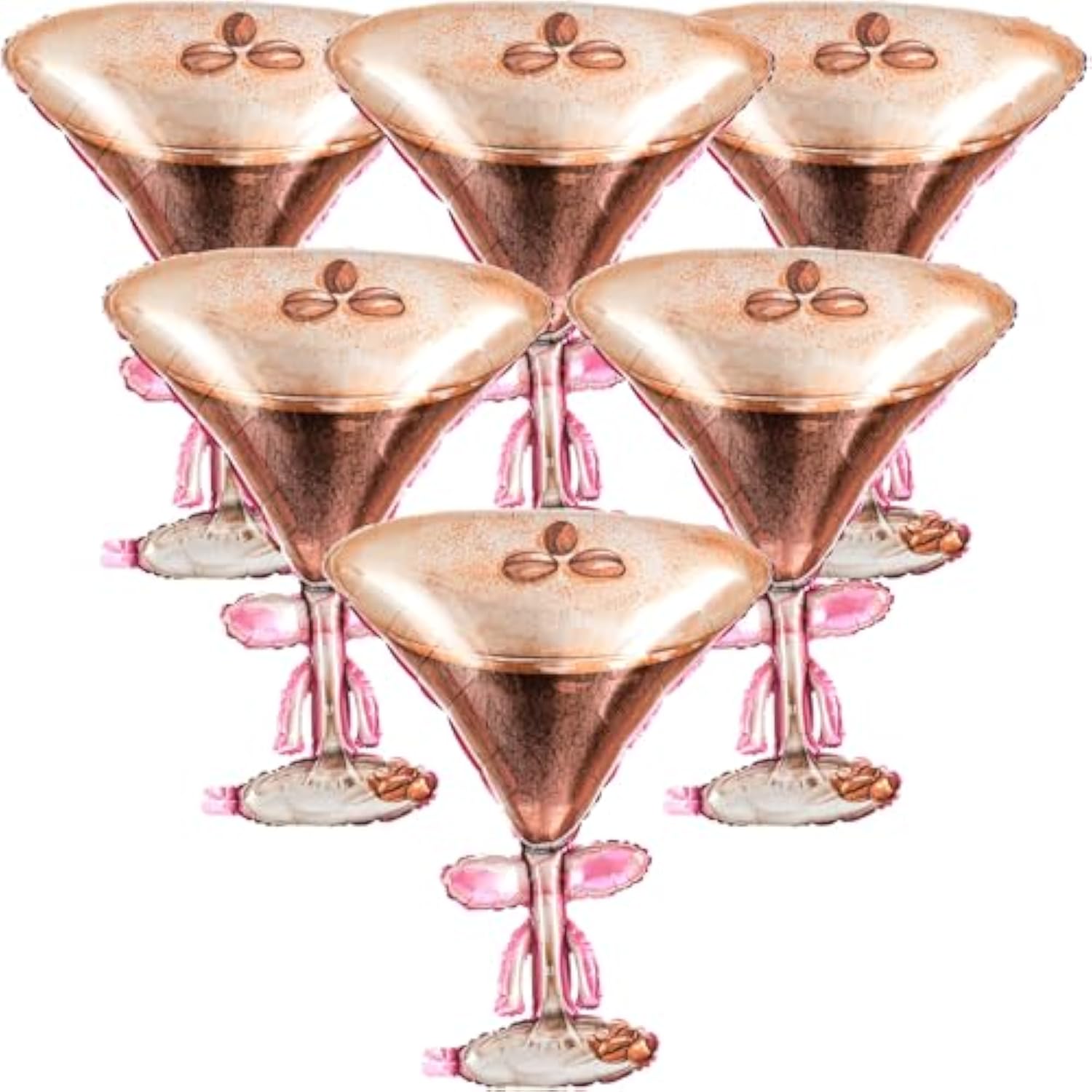 6 Pcs Espresso Martini Balloon 32 X 26 Inches Giant Foil Espresso Martini Balloons A Tini Bit Older Birthday Party Decorations For Bachelorette Bridal Shower Wedding Party Supplies