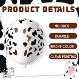 50 Pcs Cow Balloons Latex Funny Print Cow Farm Balloons For Wedding Birthday Party Supplies Decorations