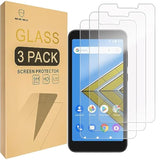 [3-Pack] Designed For At&T Radiant Core [Tempered Glass] [Japan Glass With 9H Hardness] Screen Protector With Replacement