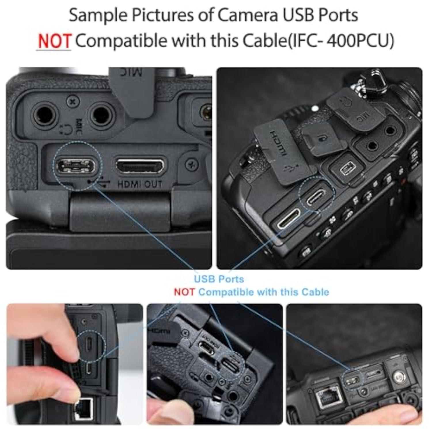 Camera Usb Cable Cord For Canon Rebel/Powershot/Eos/Dslr/Elph Digital Cameras,Transfer Wire Data Cable For Canon Rebel Camcorder,Vixia Pc Computer Interface Charger Replacement 6Ft Mini B Usb