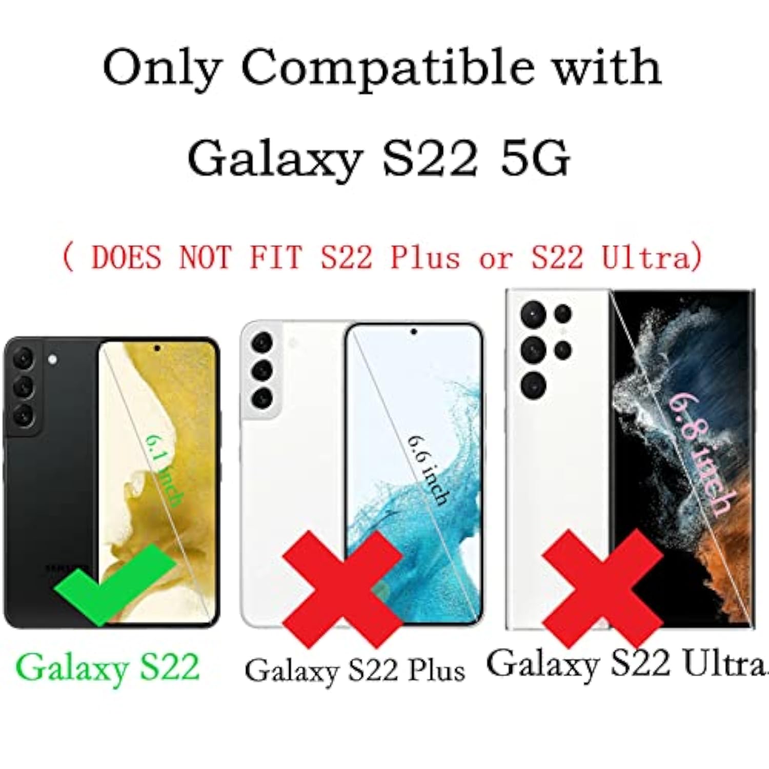 Samsung S22 Heavy Duty Case Military Grade Protective