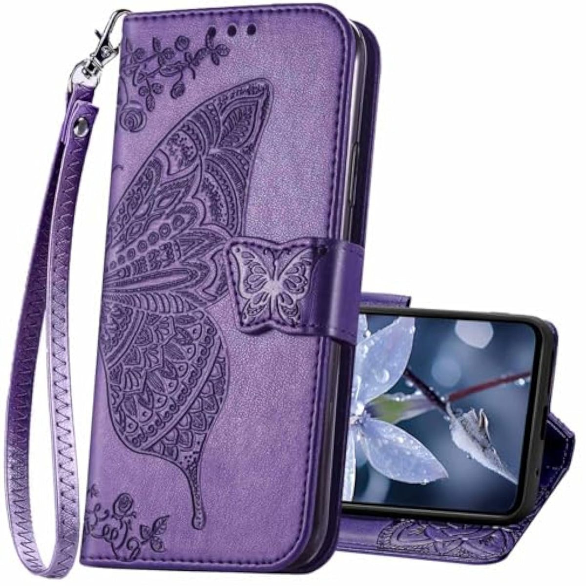 Purple Samsung Galaxy S26 5G Phone Case Wallet