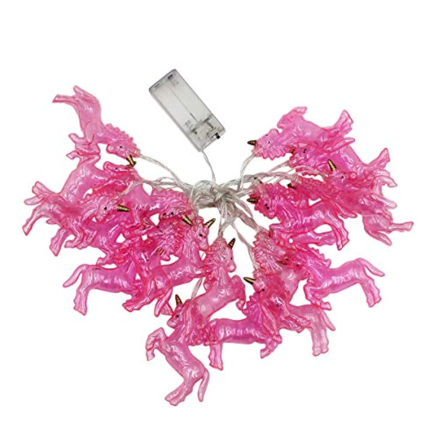 Cute Animal Unicorn Led String Lights Fall Decorations Sparkly Fairy Lights For Birthday Christmas Thanksgiving Family P