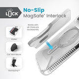 Clear iPhone 15 Pro Max Case - ClickLock No-Slip Interlock, Built for MagSafe, Drop Protection Grip - Scratch Resistant, Anti-Yellowing, 6.7 Inch