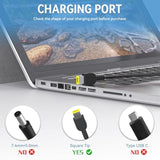 2.25A 20V Ac Adapter Power Cord For Lenovo Adlx45Ncc2A Adlx45Nlc2A Adlx45Ncc3A