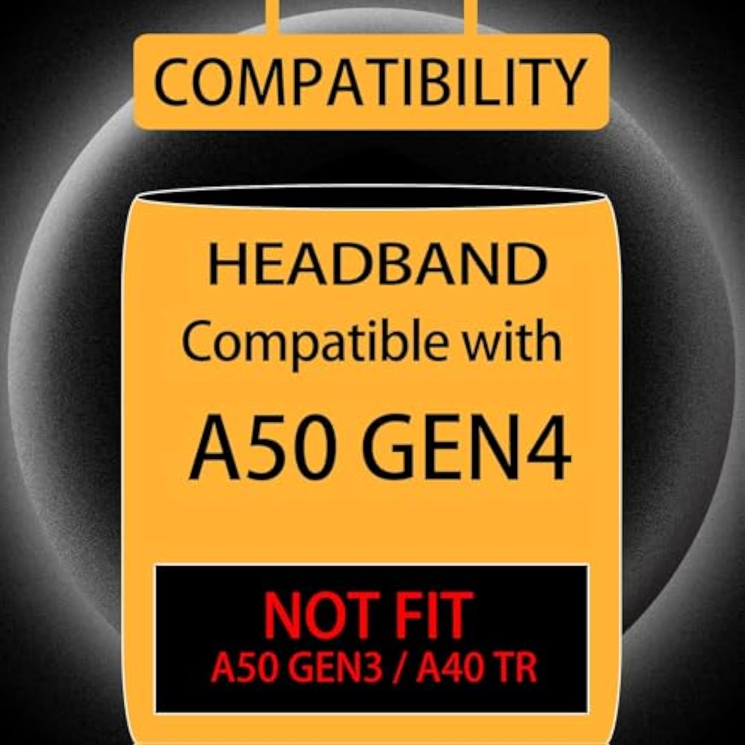 Headband Replacement For Astro A50 Gen 4 /A50 Gen4 Headset - Replacement Headband (Velvet)