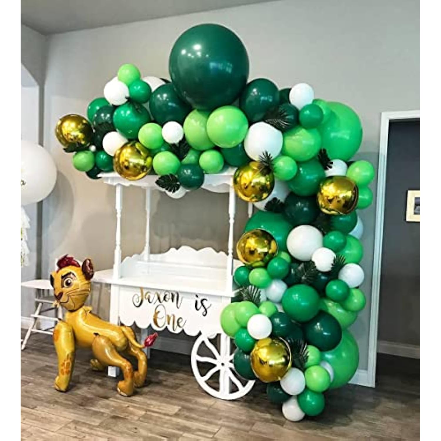 Green Balloons Garland Arch Kit 125Pcs Different Sizes 18 12 10 5 Inch