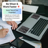 Mac Shortcuts Sticker (Os + Excel & Word) 2023, Afterplug Keyboard Shortcuts V