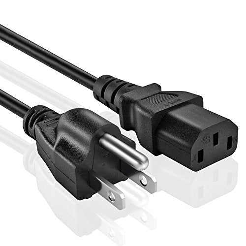 15 Feet Ac Power Cord Compatible With Star Tsp100 Tsp143U, Usb, Receipt Printer