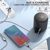 Usb C To 3.5Mm Aux Cable With Charger, 2 In 1 Usb C To 3.5Mm Headphone Car Stereo Aux Cable With Pd 18W Charging Compatible With Iphone 16/16Pro/15/15Pro, Galaxy S24 Ultra/S24/S23/S21Fe, Pixel 8/7/6