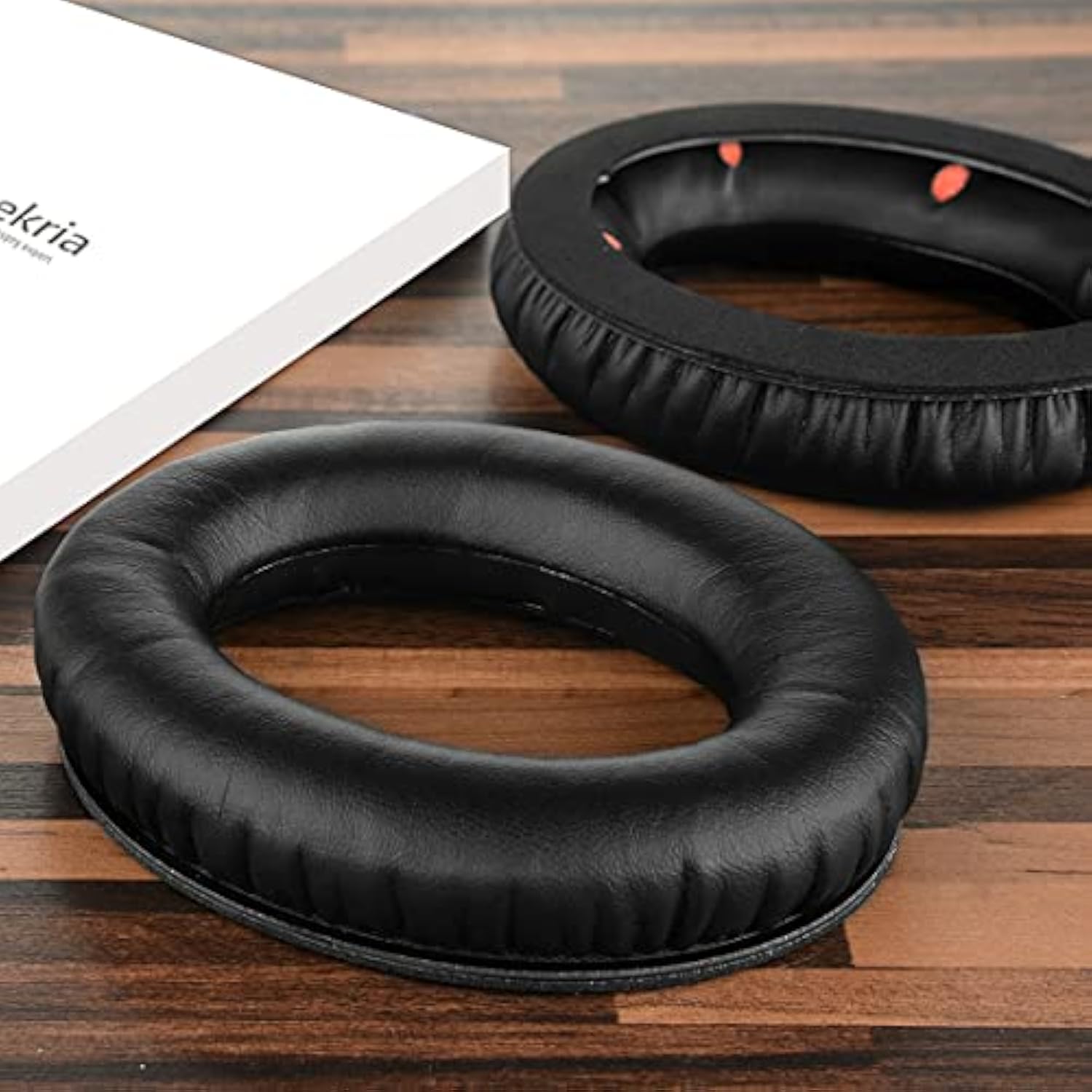 Geekria QuickFit Replacement Ear Pads for HyperX Cloud Revolver/Revolver S Gaming Headphones Ear Cushions, Repair Parts (Black)