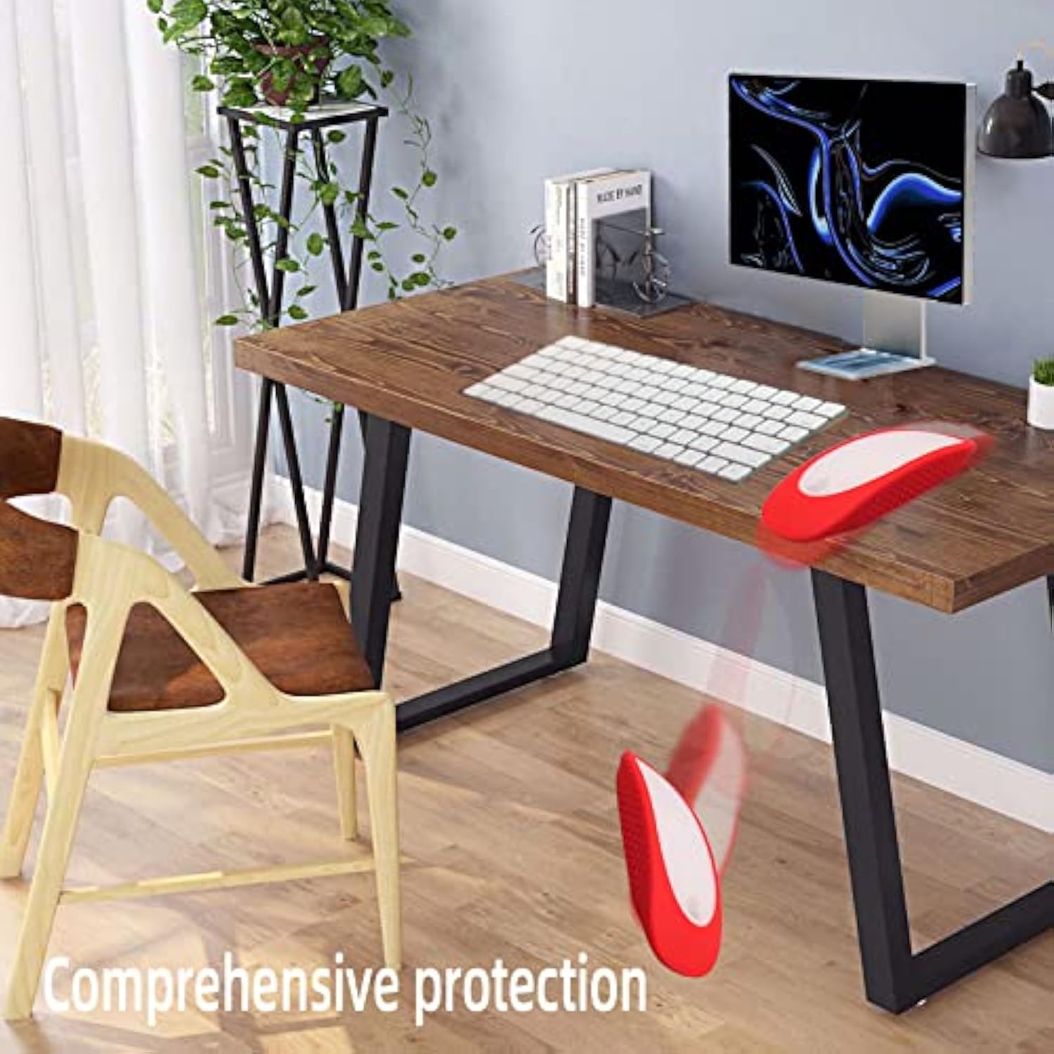 Silicone Mouse Case Compatible With Apple Magic Mouse I&Ii - Anti-Drop Cover Case For Applemouse 2(White)