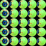 30Pcs 1.5In Plastic Halloween Eyeballs Glow In The Dark Eyeball For Kids Toys, Fake Eye Balls For Halloween Party Favors Goody Bag Fillers Terror Props