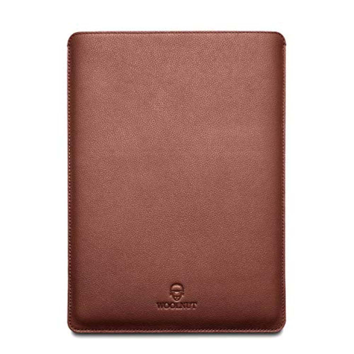 Leather Sleeve Cover Case For Macbook Pro 16 Inch - Cognac Brown