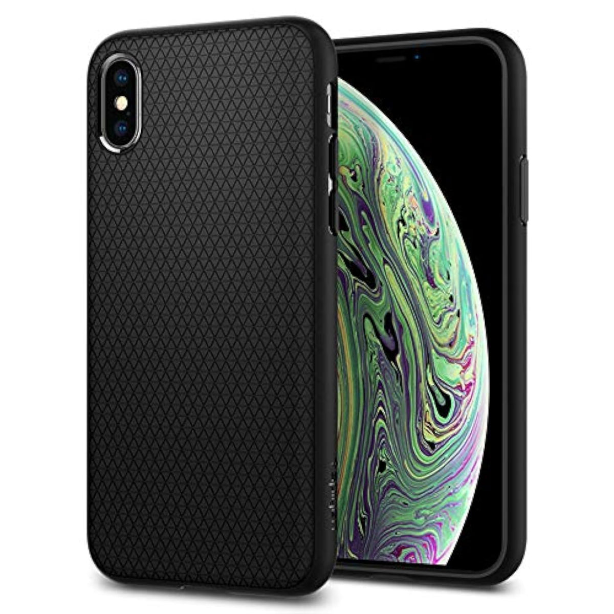 Spigen Liquid Air Designed for iPhone Xs Case (2018) / Designed for iPhone X Case (2017) - Matte Black