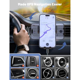 15W Auto-Clamping Wireless Car Charger, Fast Charging for iPhone & Galaxy