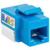 Cmple - 10 Pack Cat6 Keystone Jack Insert Punch Down RJ45 Connectors RJ45 Keys