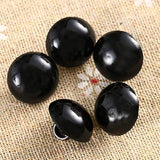 100Pcs Diy Craft Eyes Type Mushroom Domed Round Buttons Sewing Shank F
