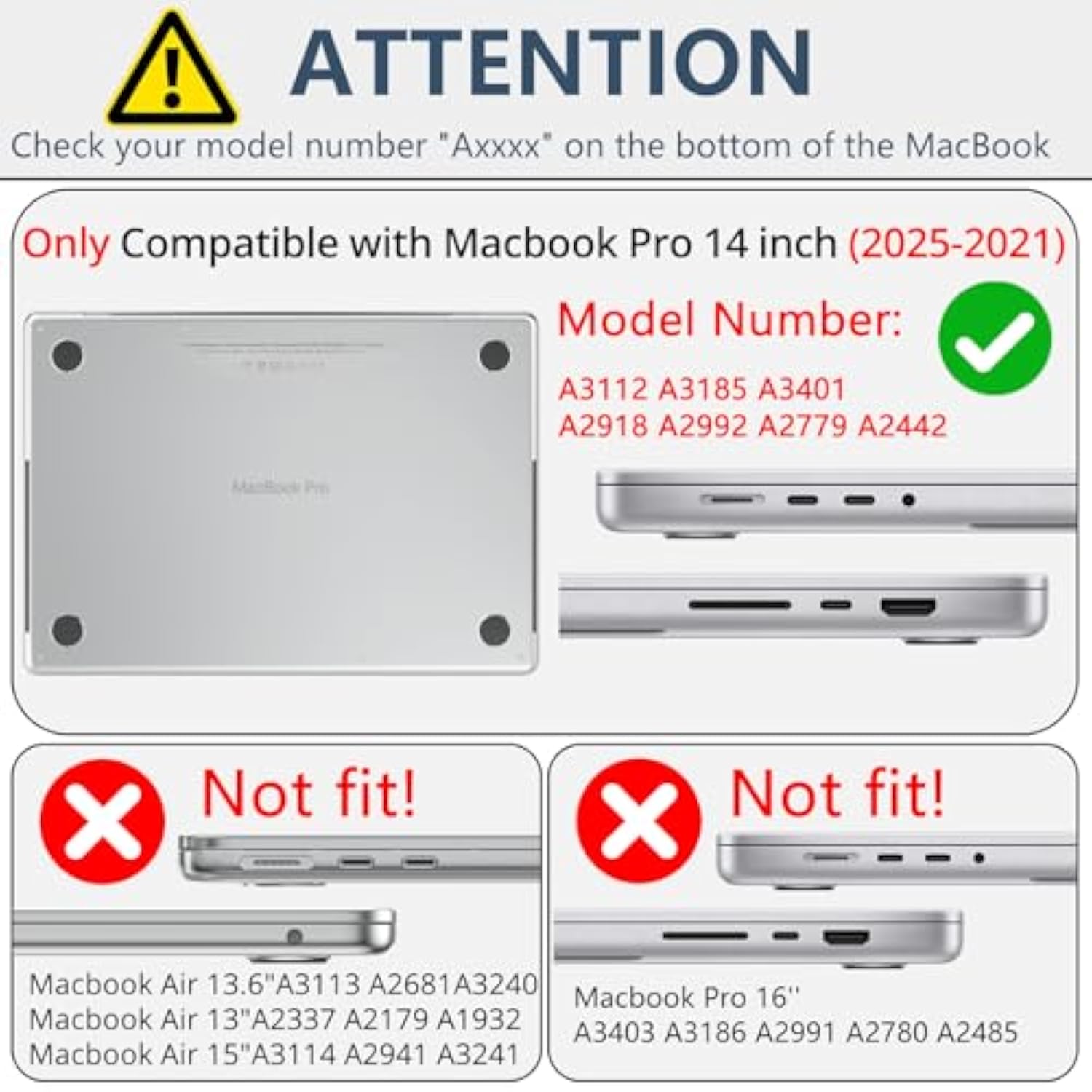 Compatible With Macbook Pro 14 Inch Case 2025-2021 M4 M3 M2 M1 Pro Max A3112 A3185 A3401 A2918 A2992 A2779 A2442, Unique Pattern Laptop Shell Case + Screen Protector + Keyboard Cover, Black Wave